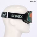 Lyžařské brýle  UVEX Gravity FM acid green matt/mirror opal orange clear 7