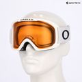 Lyžařské brýle Oakley O-Frame 2.0 Pro L matte white/persimmon 7