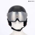Lyžařská helma  Bollé Might Visor titanium red matte/brown gun 11