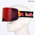 Lyžařské brýle Red Bull SPECT Line black/brown with red mirror/cloudy snow 7