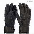 Pánské lyžařské rukavice Descente 5 Finger Leather black 7
