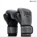 Boxerské rukavice  Everlast Powerlock 2 charocal 8