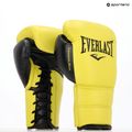 Boxerské rukavice Everlast Powerlock 2 Laced Pro Training neon yellow 14