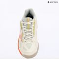 Dámské tenisové boty Mizuno Break Shot 4 AC snow white/ neon flame/ ghost gray 9