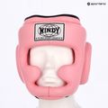 Boxerská helma WINDY Genuine Leather pink 6