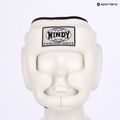 Boxerská helma WINDY Genuine Leather white 6