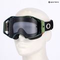 Cyklistické brýle Oakley Airbrake MTB black green colorshift/light grey 6