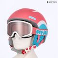 Dětská  lyžařská helma  HEAD Maja Set + Gogle Jr pink/blue/silver red 9
