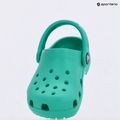 Dětské nazouváky Crocs Classic Clog Toddler lagon 14