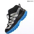 Dětské turistické boty Salomon XA PRO V8 MID WP black/monument /french blue 16