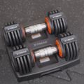 Nastavitelná sada činek TREXO 2 x 5,75 kg black 13