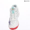 Dámské volejbalové boty Mizuno Thunder Blade Z Mid white/violet indigo/camelliaros 11