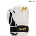 Kožené boxerské rukavice HOOK FIGHTING Ready to Fight white 8