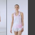Dámské tenisové tílko HEAD Spirit Tank Top print vision w/alight lilac 5