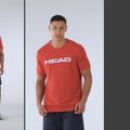 Pánské tenisové tričko HEAD Club Original red 4