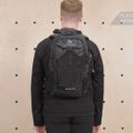 Turistický batoh KADVA kapsa na laptop 25 l černý 13