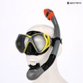 Šnorchlovací sada  AQUASTIC Shoal maska + šnorchl šedá 12