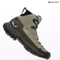 Pánské trekové boty Salewa Puez Leather Mid Ptx shadow / dark olive 9