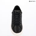 Dámské boty KARL LAGERFELD Kapri Maison black leather w/silver 13