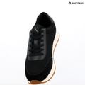 Dámské boty Calvin KleinYW0YW01888 Retro Runner Low Laceup Canvas black/bright white 9
