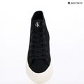 Dámské tenisky Calvin Clain YW0YW01764 Vulc Flatform Mid Cv Mg black/bright white 9