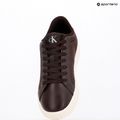 Dámské boty Calvin Klein YW0YW01781 3 Cupsole Laceup PU MG burgundy/bright white 9