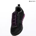 Dámské cyklistické boty platformy Giro Tracker Fastlace black/throwback purple 13