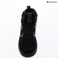 Dětské boty Nike Court Borough Mid 2 black/black/black 9