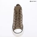 Tenisky Converse Chuck Taylor All Star Faux Leather Hi classic taupe/dark matter 9