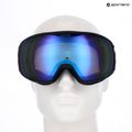Lyžařské brýle UVEX Victorious FM black matt/mirror blue 10