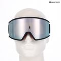 Lyžařské brýle SCOTT Ambit Compact black/neon yellow/amp white chrome 6