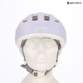 Dětská cyklistická přilba ABUS Smiley 3.0 ACE LED pure lavender 9