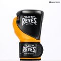 Boxerské rukavice  Cleto Reyes High Precision Training Leather black/yellow 3
