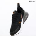 Dětské boty Nike Air Max 270 black/laser orange/metallic copper 11