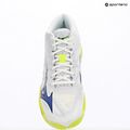 Volejbalové boty Mizuno Wave Lightning Elite Mid white/lighting yellow/dazzling blue 9