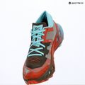 Běžecké boty + ponožky X-Bionic Terraskin X02 burnt red/aqua/dark khaki 3