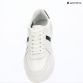 Pánské boty Calvin Klein HM0HM02237 Classic Cups Lace Leather EMB Tongue bright white/black 9