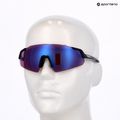 Sluneční brýle Alpina Turbo Air Q-Lite black matt/blue mirror/pink 7