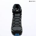Dětské turistické boty Salomon XA Pro V8 Winter Waterproof turbulence / black / dark blue 15