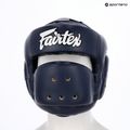 Boxerská helma Fairtex Full Face Protector blue 6