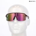 Sluneční brýle UVEX Ramp burgundy matt/mirror rose 7