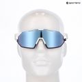 Sluneční brýle  100% Hypercraft SQ soft tact white/hiper blue multilayer 5