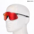 Sluneční brýle 100% Hypercraft black chrome/hiper red mirror 6