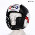 Boxerská helma Fairtex Super Sparring black/white 6