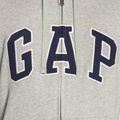 Pánská mikina GAP XLS FT Arch FZ HD b10 grey heather 4