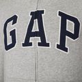 Pánská mikina GAP XLS FT Arch FZ HD b10 grey heather 7