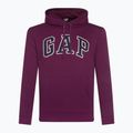 Pánská mikina GAP V-Heritage Logo PO SNL beach plum 2