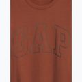 Pánská mikina GAP Logo Crewneck burnt russet 4