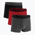 Pánské boxerky  Under Armour Perf Cotton 3 páry castlerock