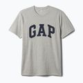 Pánské tričko GAP Soft Basic Logo heather grey 4